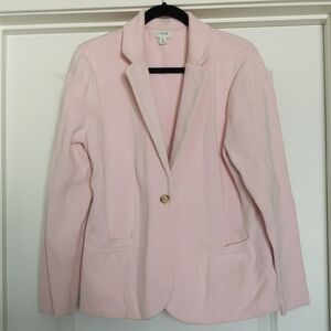 J. Crew Women's Pink Blazer